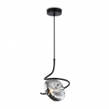 светильник подвесной AMBRELLA High Light G9 40Вт черный/дымчатый - фото в каталоге Максидом