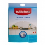 салфетка ATTRIBUTE Intense clean 20х17см микрофибра голубой - фото в каталоге Максидом