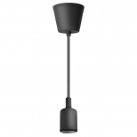 подвес Navigator 61 523 NIL-SF02-008-E27 60Вт 1м пластик черный подвес Navigator 61 523 NIL-SF02-008-E27 60Вт 1м пластик черный - фото в каталоге Максидом