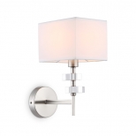 бра AMBRELLA High Light E14 40Вт никель/белый - фото в каталоге Максидом