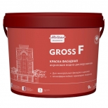 краска акриловая фасадная HOLZER Gross F база С 9л бесцветная, арт.2302 - фото в каталоге Максидом