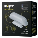 датчик открытия дверей NAVIGATOR умный IP20 WiFi белый - фото в каталоге Максидом