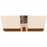 ящик балконный InGreen WOOD 40см пластик сливочный/бук ящик балконный InGreen WOOD 40см пластик сливочный/бук - фото в каталоге Максидом