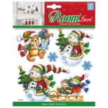 наклейка ROOMDECOR Друзья с подарками 17,5х18см, арт.PSX7804 - фото в каталоге Максидом