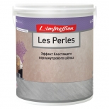 покрытие декоративное LIMPRESSION Les perles с эффектом блестящего шёлка 2,5л, арт.150-454 - фото в каталоге Максидом