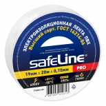 изолента Safeline 19ммХ20м белый изолента Safeline 19ммХ20м белый - фото в каталоге Максидом