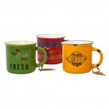 кружка JINGTAO Enamel style 360мл фарфор в асс-те кружка JINGTAO Enamel style 360мл фарфор в асс-те - фото в каталоге Максидом