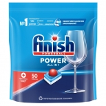 таблетки для ПММ FINISH Power All in 1 50шт - фото в каталоге Максидом