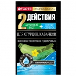 удобрение водорастворимое Bona Forte для огурцов, кабачков, с аминокислотами 100 г - фото в каталоге Максидом