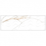 плитка настенная STATUARIO iron ore wind 30х90 белая - фото в каталоге Максидом