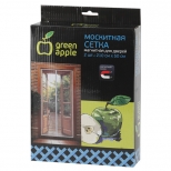 сетка магнитная GREEN APPLE на дверь 210x50см 2шт - фото в каталоге Максидом