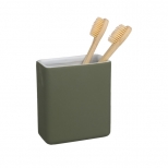 стакан для зубных щеток VITARTA Green matte керамика хаки - фото в каталоге Максидом