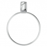 полотенцедержатель кольцо FORA Flower хром - фото в каталоге Максидом