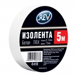 изолента ПВХ 0,13х15мм белые 5м - фото в каталоге Максидом