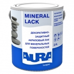 лак акриловый AURA Mineral Lack 2,4л декоративно-защитный, арт.4607003916022 - фото в каталоге Максидом