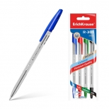 набор ручек шариковых ErichKrause R-301 Stick Classic 1,0мм 4шт 4цв набор ручек шариковых ErichKrause R-301 Stick Classic 1,0мм 4шт 4цв - фото в каталоге Максидом