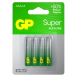 батарейка GP Batteries Super G TECH 1,5 В LR03 AAA 4шт - фото в каталоге Максидом