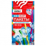 пакеты для льда MALIBRI Ice Heart 8шт 160 ячеек 30х19см - фото в каталоге Максидом