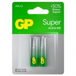 батарейка GP Batteries Super G TECH 1,5 В LR6 АА 2шт - фото в каталоге Максидом