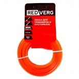 леска для триммера REDVERG 2,4мм 15м квадрат леска для триммера REDVERG 2,4мм 15м квадрат - фото в каталоге Максидом