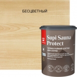 состав для сауны TIKKURILA Supi Sauna Protect 0,9л бесцветный, арт.700014050 - фото в каталоге Максидом