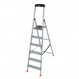 стремянка односекционная KRAUSE Safety 6 ступеней алюминиевая - фото в каталоге Максидом