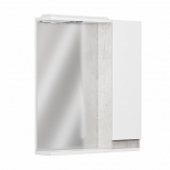 шкаф зеркальный GRADEONIKA Кассандра с подсветкой правый 60см слейт шкаф зеркальный GRADEONIKA Кассандра с подсветкой правый 60см слейт - фото в каталоге Максидом