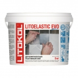 клей для плитки LITOKOL LITOELASTIC EVO 5 кг белый, арт. L0484140002 - фото в каталоге Максидом