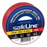 изолента SAFELINE 19ммХ20м красный - фото в каталоге Максидом