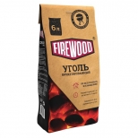 брикеты древесно-угольные FIREWOOD 1,8кг 6л - фото в каталоге Максидом