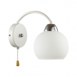 бра LUMION Comfi E27 1х60Вт белый хром - фото в каталоге Максидом
