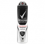 дезодорант REXONA Men Антибактериальный и Невидимый на черном и белом аэрозоль 150мл мужской - фото в каталоге Максидом