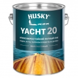 лак уретано-алкидный HUSKY YACHT 20 яхтный 2,7л полуматовый, арт.30138 - фото в каталоге Максидом