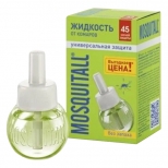жидкость для фумигатора MOSQUITALL Универсальная защита от комаров 45 ночей - фото в каталоге Максидом