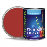 грунтовка ГФ-021 ПРОСТОКРАШЕНО! красно-коричневая 0,9кг, арт.81342 - фото в каталоге Максидом