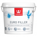 шпатлевка готовая TIKKURILA Euro Filler влагостойкая 5л, арт.700012220 - фото в каталоге Максидом