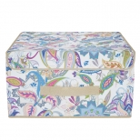 коробка для хранения HAUSMANN Paisley 30x30x16см с крышкой ПЭТ бежевый коробка для хранения HAUSMANN Paisley 30x30x16см с крышкой ПЭТ бежевый - фото в каталоге Максидом