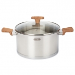 кастрюля PYREX Design 5л 24см нержавеющая сталь, индукция - фото в каталоге Максидом