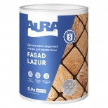 средство деревозащитное Aura Fasad Lazur белая 0,9л, арт.AWW002 - фото в каталоге Максидом