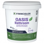 краска акриловая FINNCOLOR Oasis Bathroom для стен и потолков база A 0,9л белая, арт.700009647 краска акриловая FINNCOLOR Oasis Bathroom для стен и потолков база A 0,9л белая, арт.700009647 - фото в каталоге Максидом