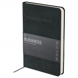 ежедневник недатированный BG Business Graphite 136л А5 70 г/кв.м мягкий переплет кожзам темно-серый - фото в каталоге Максидом
