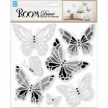наклейка ROOMDECOR Бабочки-стразы 25х25см, арт.RKA 6603 наклейка ROOMDECOR Бабочки-стразы 25х25см, арт.RKA 6603 - фото в каталоге Максидом