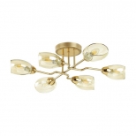 люстра Lumion Lacie 4536/6C 6 х E14 х 40 Вт золото, матовое золото - фото в каталоге Максидом
