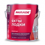 лак алкидно-уретановый PARADE L20 яхтный матовый 2,5л, арт.0006111 лак алкидно-уретановый PARADE L20 яхтный матовый 2,5л, арт.0006111 - фото в каталоге Максидом