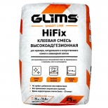 клей для плитки Glims HiFix, белый, 25 кг - фото в каталоге Максидом