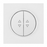 переключатель 2-клавишный BYLECTRICA Прованс проходной квадрат белый переключатель 2-клавишный BYLECTRICA Прованс проходной квадрат белый - фото в каталоге Максидом