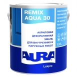 эмаль акриловая AURA LUXPRO REMIX AQUA 30 основа TR 2,4 л, арт.4607003911928 - фото в каталоге Максидом