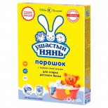 порошок стиральный УШАСТЫЙ НЯНЬ для детского белья 400г - фото в каталоге Максидом