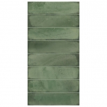 плитка настенная AZORI Bricks green 31,5х63 зеленый - фото в каталоге Максидом