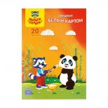 картон белый МУЛЬТИ-ПУЛЬТИ Приключения Енота 20л А4 220 г/кв.м мелованный в папке картон белый МУЛЬТИ-ПУЛЬТИ Приключения Енота 20л А4 220 г/кв.м мелованный в папке - фото в каталоге Максидом
